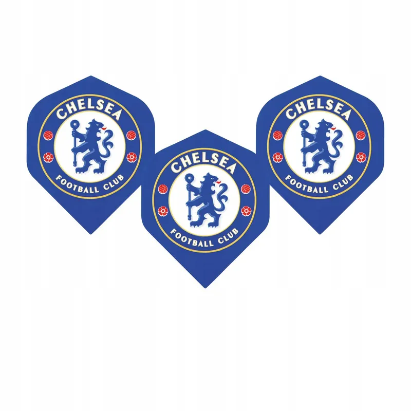 FOCO Chelsea FC Officiële Dartpijlen 24g Wolfraam Metaal — foto 4