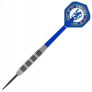 FOCO Chelsea FC Officiële Dartpijlen 24g Wolfraam Metaal — miniatuur 2