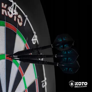 KOTO Dartset 90-delig Messing Steeldarts 23g — miniatuur 4
