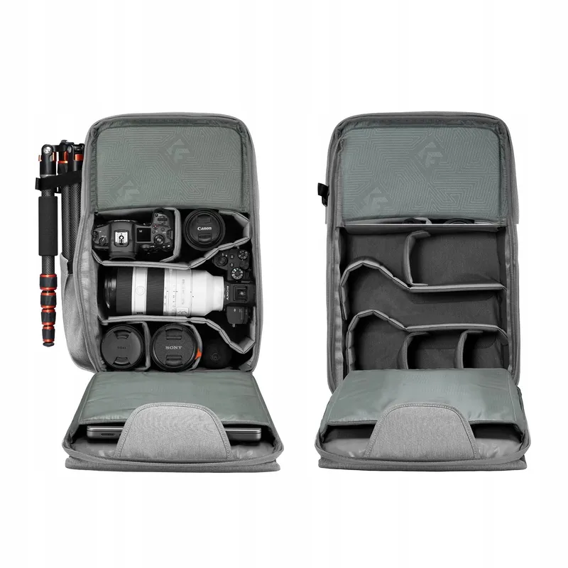 K&F CONCEPT Fotorugzak 22L Grote Capaciteit Laptop 15,6 Inch — foto 2