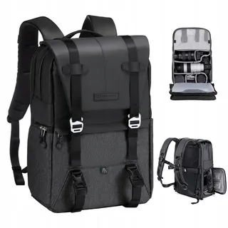 K&F CONCEPT Camerarugzak met Laptopvak 15-15,6 Inch — miniatuur 1