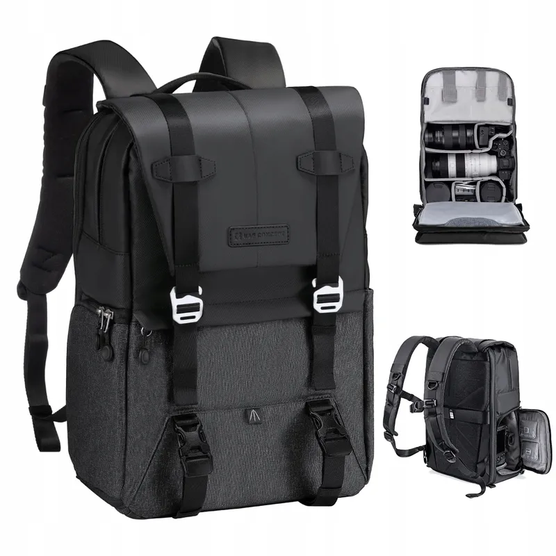K&F CONCEPT Camerarugzak met Laptopvak 15-15,6 Inch — foto 1