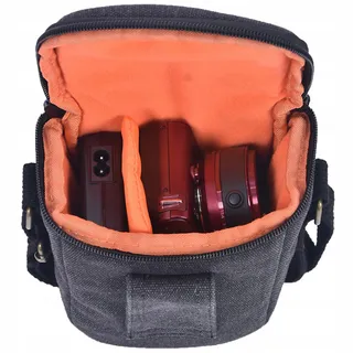 FOSOTO Cameratas Canvas Waterdicht Sony Fujifilm Canon — miniatuur 7