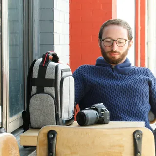 USA GEAR Camerarugzak DSLR Grijs Verstelbare Vakverdelers — miniatuur 9