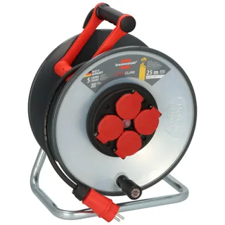 BRENNENSTUHL Professionele Kabelhaspel 25m IP44 Bouw Buiten — miniatuur 1