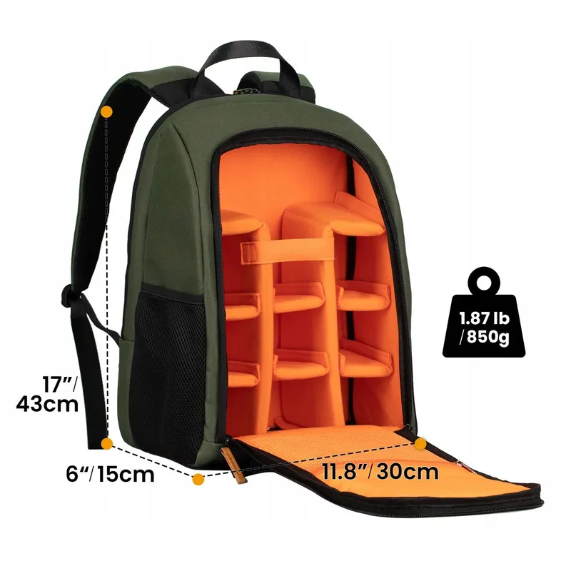 TARION TB-02 Camerarugzak Waterdicht Licht Laptop 15 inch — foto 7