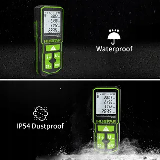 HUEPAR Laserafstandsmeter 100M Accu Hoekweergave — miniatuur 7