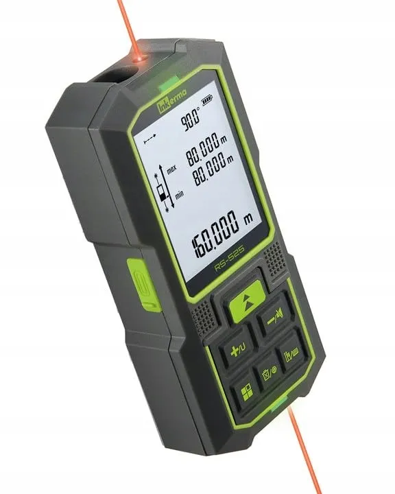 INKERMA Dubbele Laserafstandsmeter 160M Hoeksensor Pythagoras — foto 2