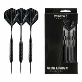 CHAMPIFY Nighthawk Dartset 23g Stalen Punten Voor Beginners — miniatuur 1