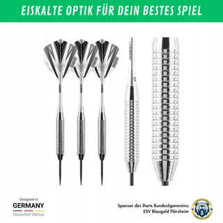 CHAMPIFY Blizzard Dartset 23g Stalen Punten Voor Beginners — miniatuur 6