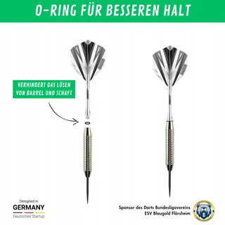 CHAMPIFY Blizzard Dartset 23g Stalen Punten Voor Beginners — miniatuur 5