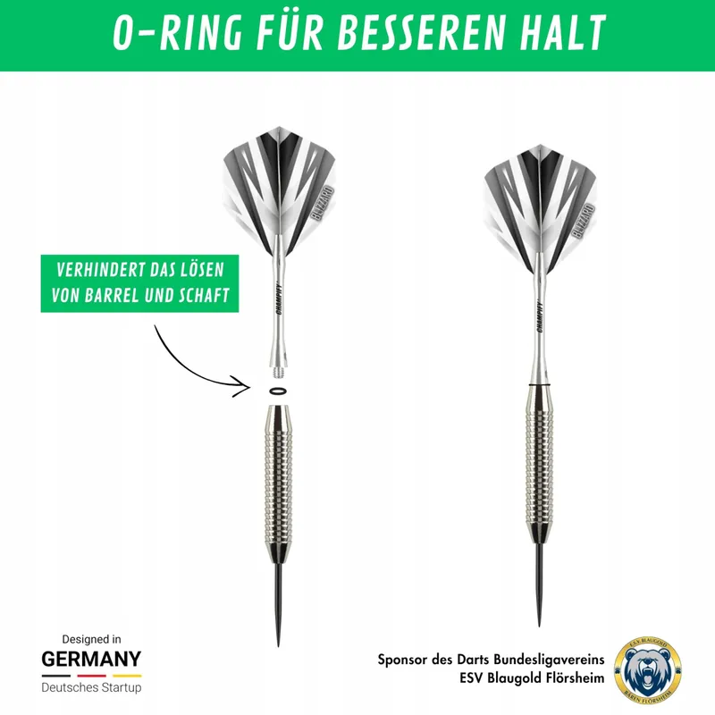 CHAMPIFY Blizzard Dartset 23g Stalen Punten Voor Beginners — foto 5