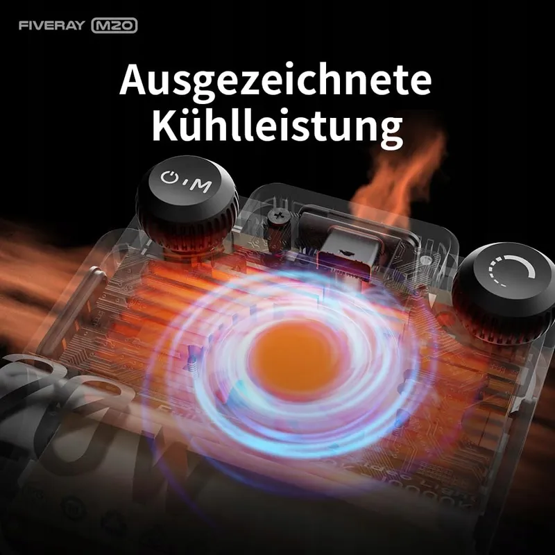 ZHIYUN Fiveray M20 Combo LED Videolicht 20W Bi-Color Magnetisch — foto 8