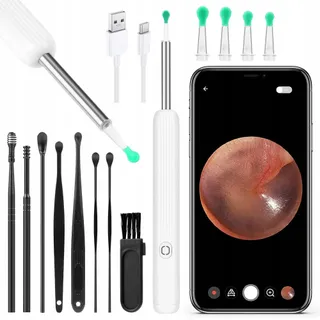 ACWOO Oorreiniger Camera IP67 Waterdicht WiFi 6 LED — miniatuur 1