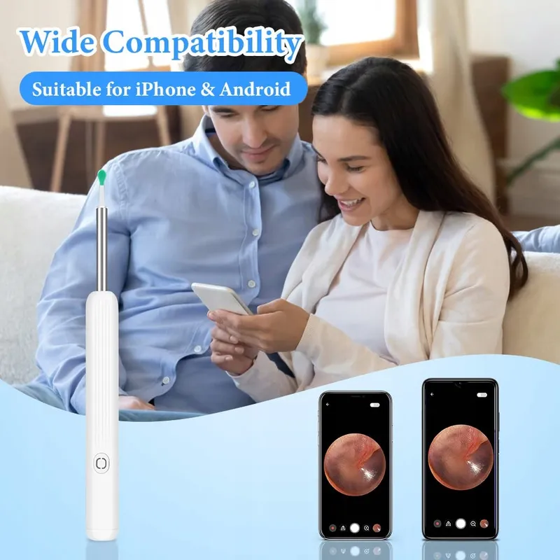 ACWOO Oorreiniger Camera IP67 Waterdicht WiFi 6 LED — foto 6