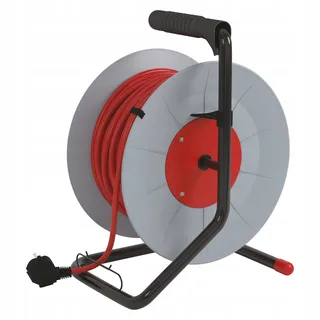 EMOS Kabelhaspel 40m 4 Stopcontacten 230V 16A IP20 Binnen — miniatuur 5