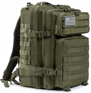 QT&QY Tactische Rugzak 45L Molle Wandelen Trekking — miniatuur 1