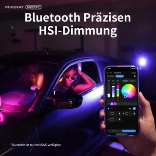 ZHIYUN Fiveray M20C Combo RGB LED Lamp 20W Magnetisch Streaming — miniatuur 4
