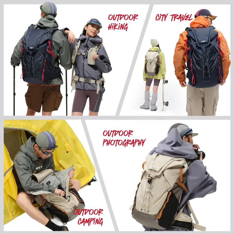 VSGO Pocket Ranger Outdoor Camerarugzak 35L Voor Reisfotografie — foto 8