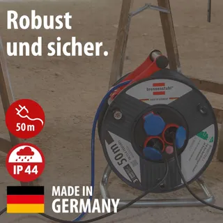 BRENNENSTUHL Garant Kabelhaspel 50m Buiten IP44 Grijs — miniatuur 2