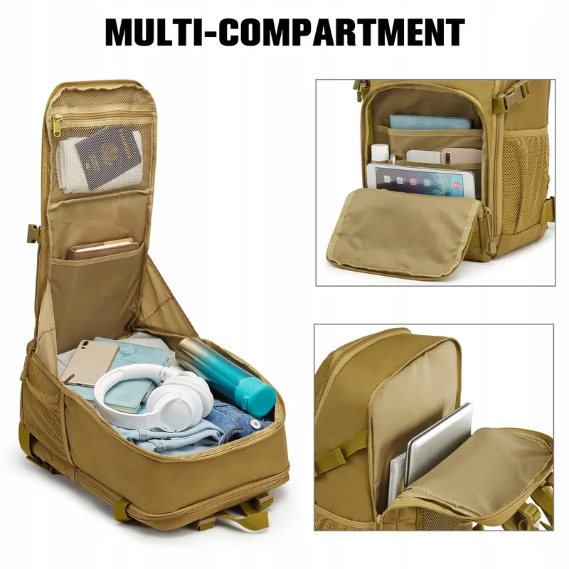 G4FREE Tactische Rugzak 35L Militair Molle Camping Trekking — foto 5