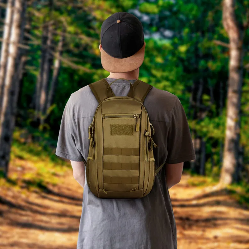HUNTVP Tactische Rugzak 12L Waterdicht Molle Outdoor Unisex β foto 9