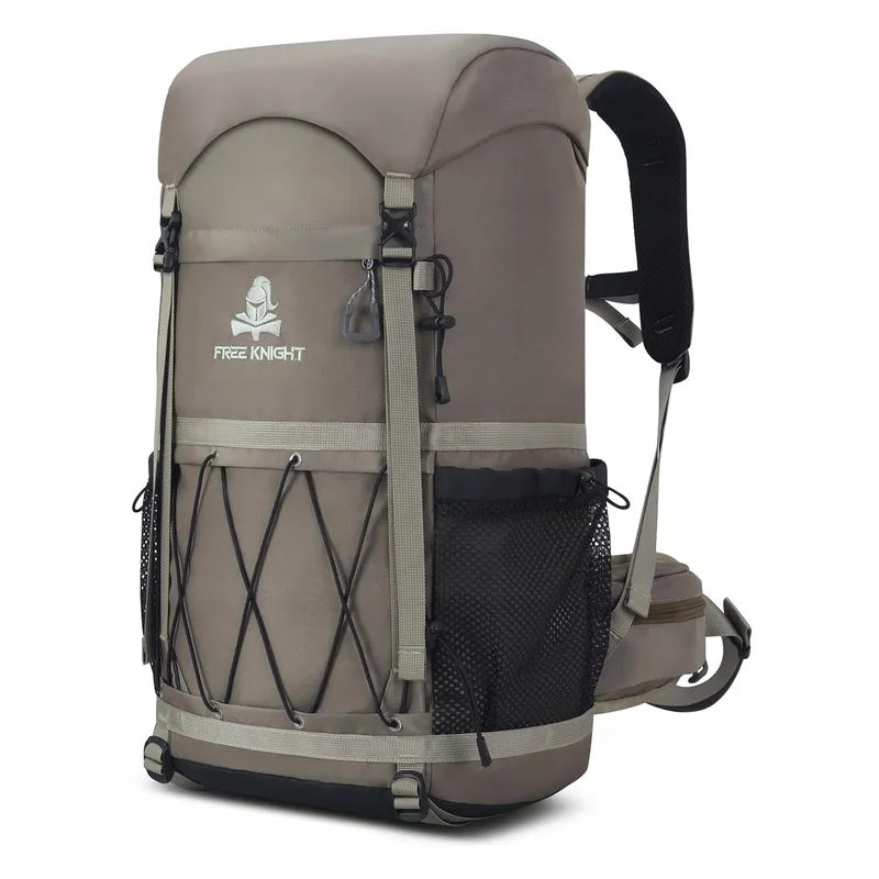 BSEASH Hiking Rugzak 40L Waterdicht Licht Camping Fietsen Khaki — foto 1
