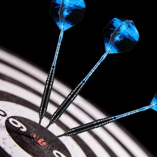 JIAHUADE Professionele Stalen Darts 22g Set 3 Stuks Blauw — miniatuur 6