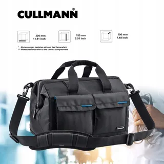 CULLMANN Amsterdam Maxima 335 Cameratas DSLR Zwart 300x150x190mm — miniatuur 7