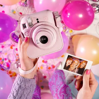 INSTAX Mini 12 Camerahoes Wit Polyurethaan — miniatuur 2