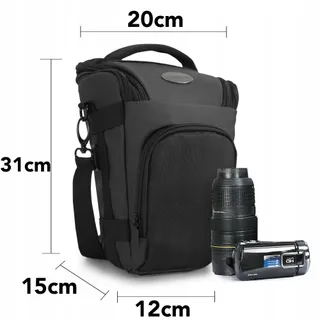 BAXXTAR Pro Novo II Cameratas SLR Zwart Schouderriem — miniatuur 2