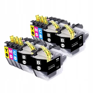 Inktcartridges Compatibel Brother LC3219XL LC3217 MFC-J5330DW 10-delig — miniatuur 1