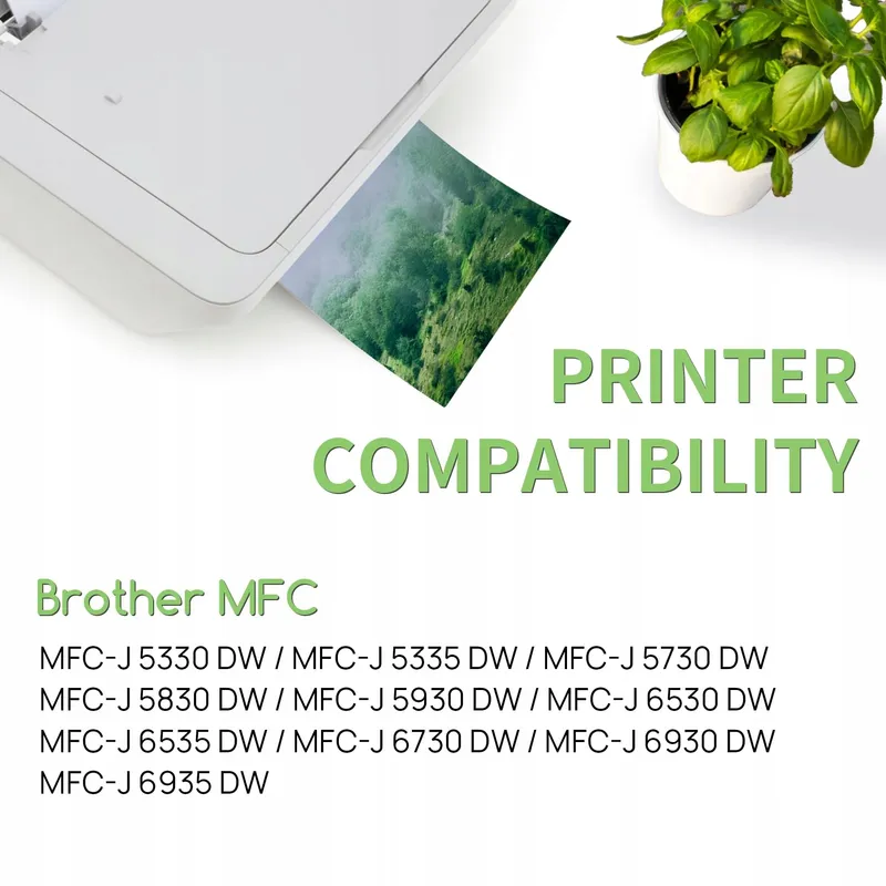 Inktcartridges Compatibel Brother LC3219XL LC3217 MFC-J5330DW 10-delig — foto 3
