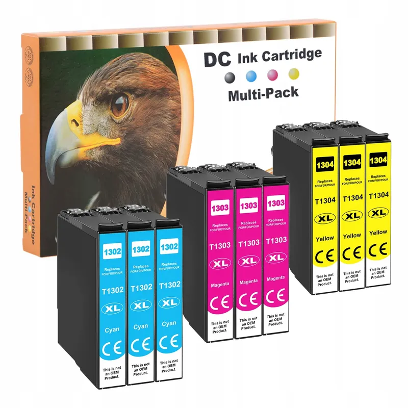 D&C Inktset Epson 13XL voor Epson WF SX BX Printers — foto 1