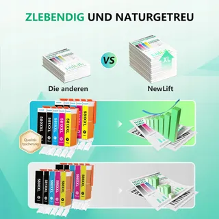 NEWLIFT Inktcartridges Canon PGI 580XXL CLI 581XXL 10 Stuks — miniatuur 5