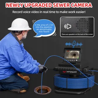 SANYIPACE Inspectiecamera 30m 4,3 Inch Scherm IP68 Waterdicht — miniatuur 2