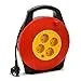 Velamp Kabelhaspel 10m 4 Stopcontacten H05VV-F3G1.0mm2 CE — foto 3