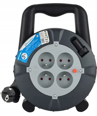 ELECTRALINE Kabelhaspel Keuken Zwart 5m — miniatuur 4