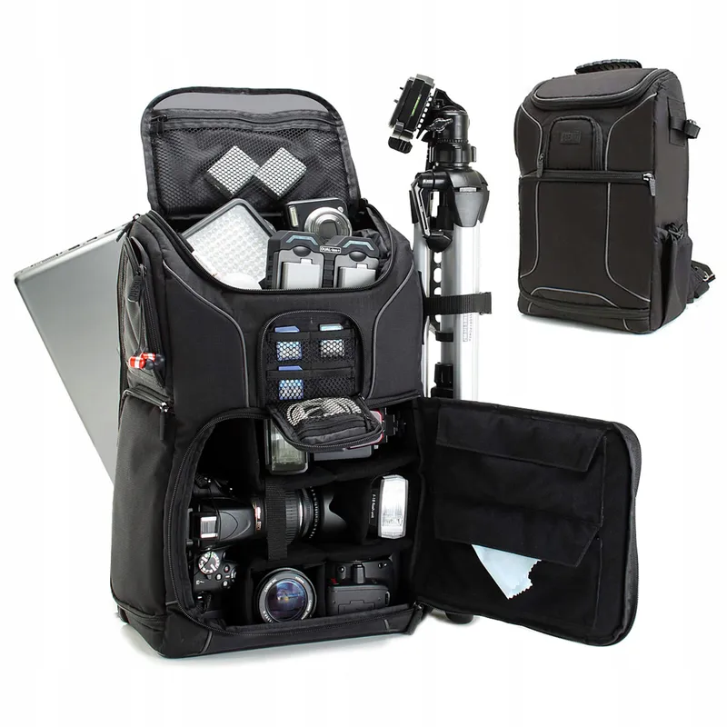 USA GEAR DSLR Camerarugzak Laptopvak 43cm Waterdicht — foto 1