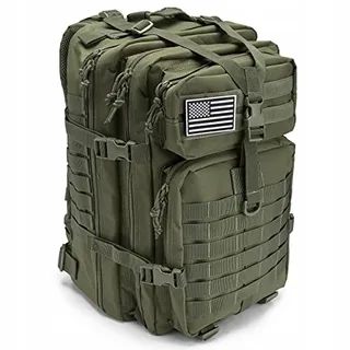 QTQY Tactische Militaire Rugzak 45L Outdoor MOLLE Survival Camping — miniatuur 2