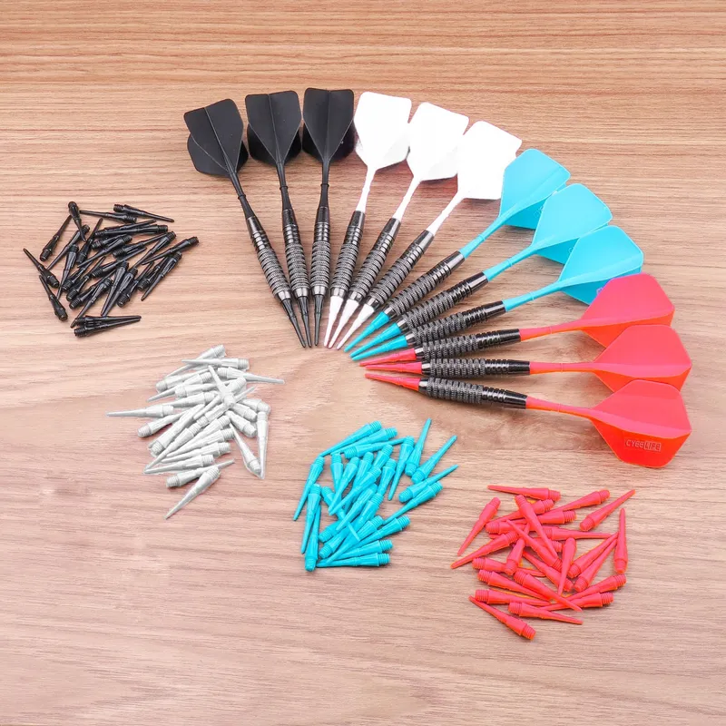 CYEE LIFE Softtip Darts 18g 12 Stuks 4 Kleuren 100 Tips — foto 5