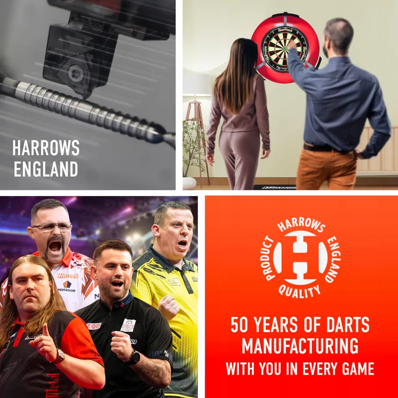 HARROWS Dimplex Bomb Professionele Darts 90% Wolfraam 26g Set — foto 6