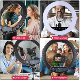 EOTO LIGHT LED Ringlamp 21 inch Statief Make-up Vlog — miniatuur 7