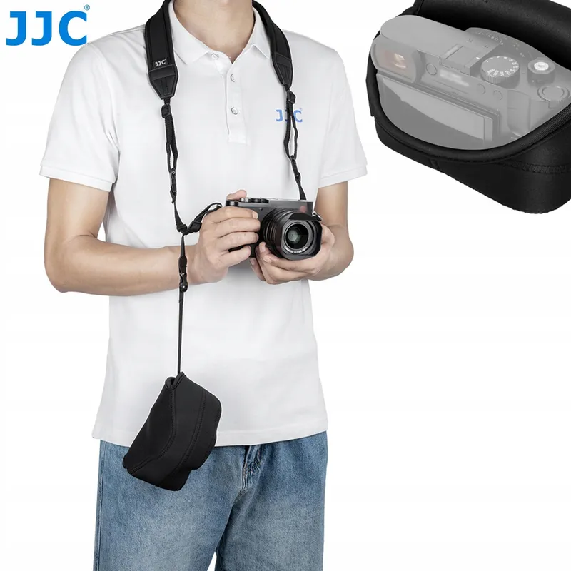 JJC Neopreen Cameratas Leica Q3 Q2 Q EOS R7 R10 tot 130x75x100mm — foto 8