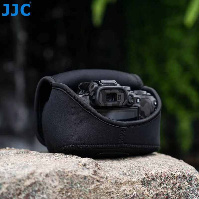 JJC Neopreen Cameratas Leica Q3 Q2 Q EOS R7 R10 tot 130x75x100mm — foto 6