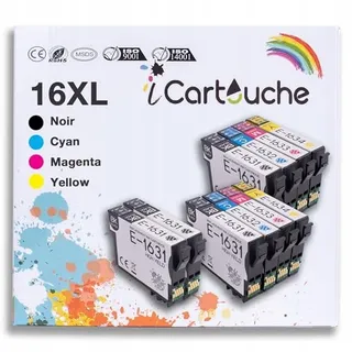 ICARTOUCHE Inktcartridges Epson 16XL Workforce WF2010W WF2760DWF — miniatuur 2