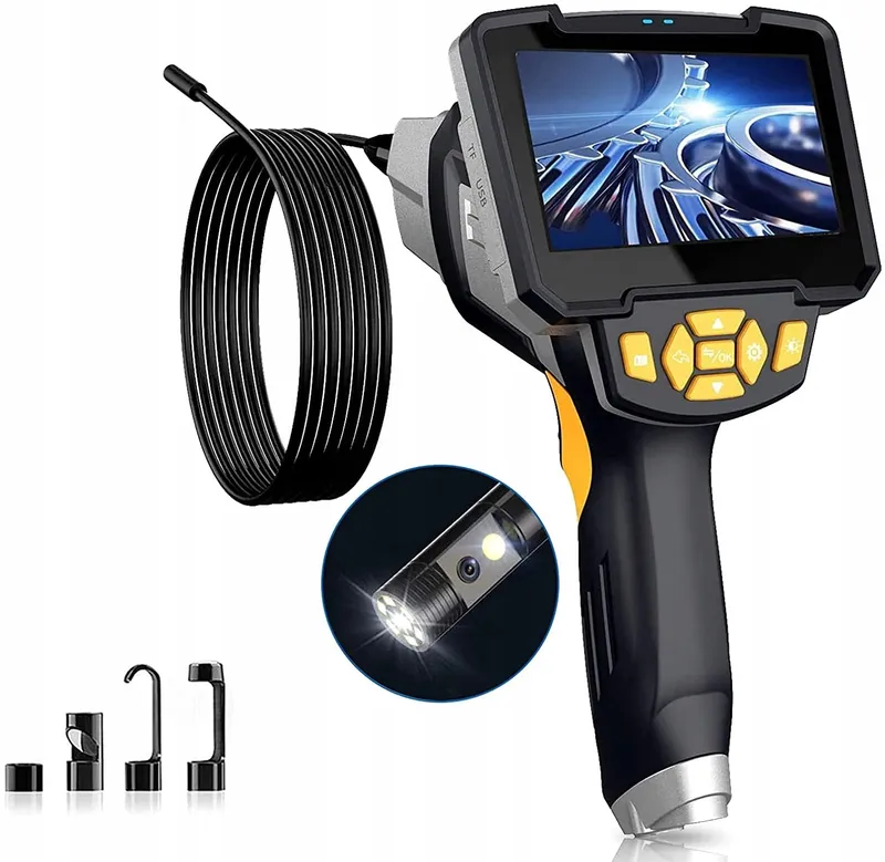 AMAILTOM Endoscoopcamera 1080P Dual Lens 4,3 Inch IP67 5m Kabel — foto 1
