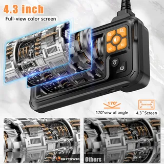 LIGHTSWIM Inspectiecamera HD 1080P 5m IP67 Waterdicht 8 LED — miniatuur 3