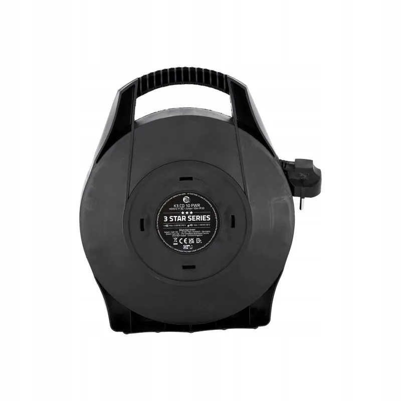 ADAM HALL CABLES 3 STAR CD 10 PWR Kabelhaspel 4x Schuko 10m — foto 5