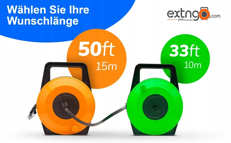 EXTNGO Ethernet Kabel CAT6 15m Plat 1Gbps RJ45 — foto 7